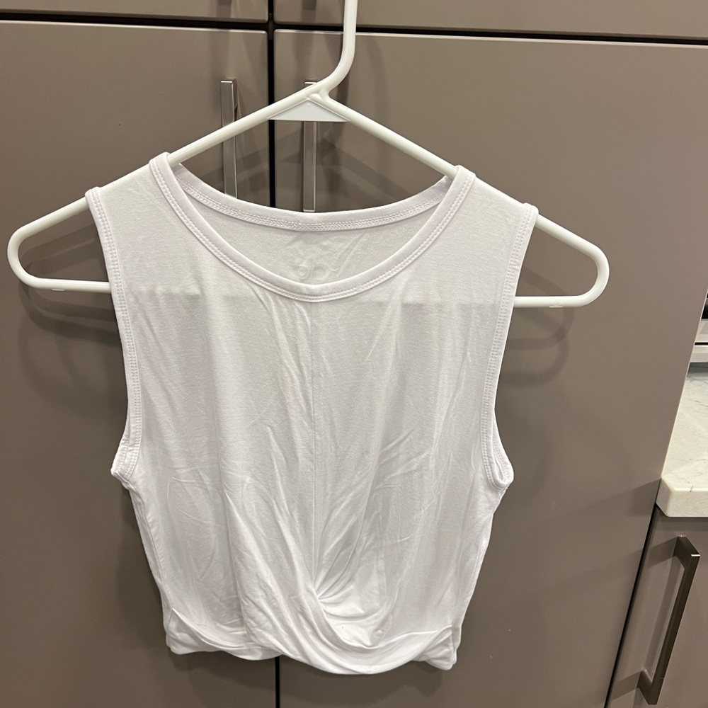 White Alo Tank